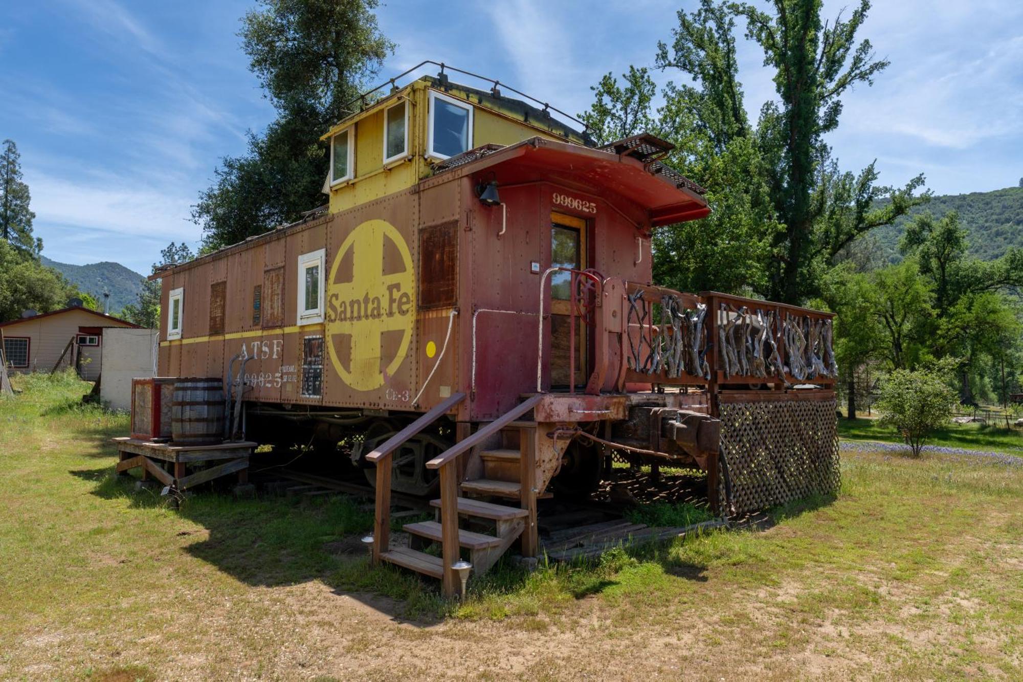Willa Little Red Caboose Oakhurst Zewnętrze zdjęcie