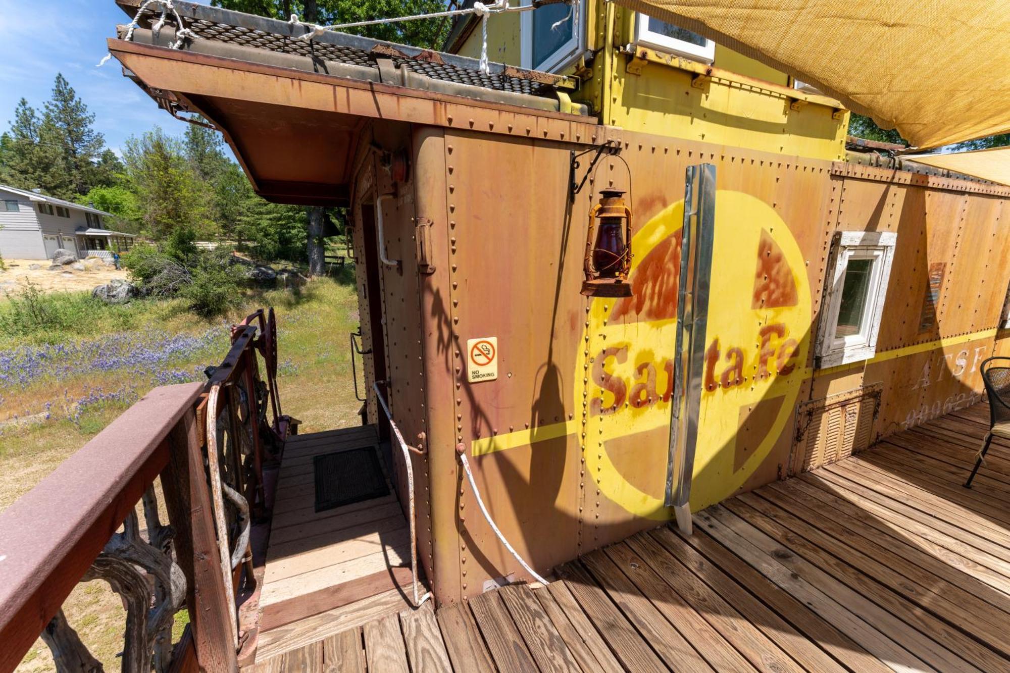 Willa Little Red Caboose Oakhurst Zewnętrze zdjęcie