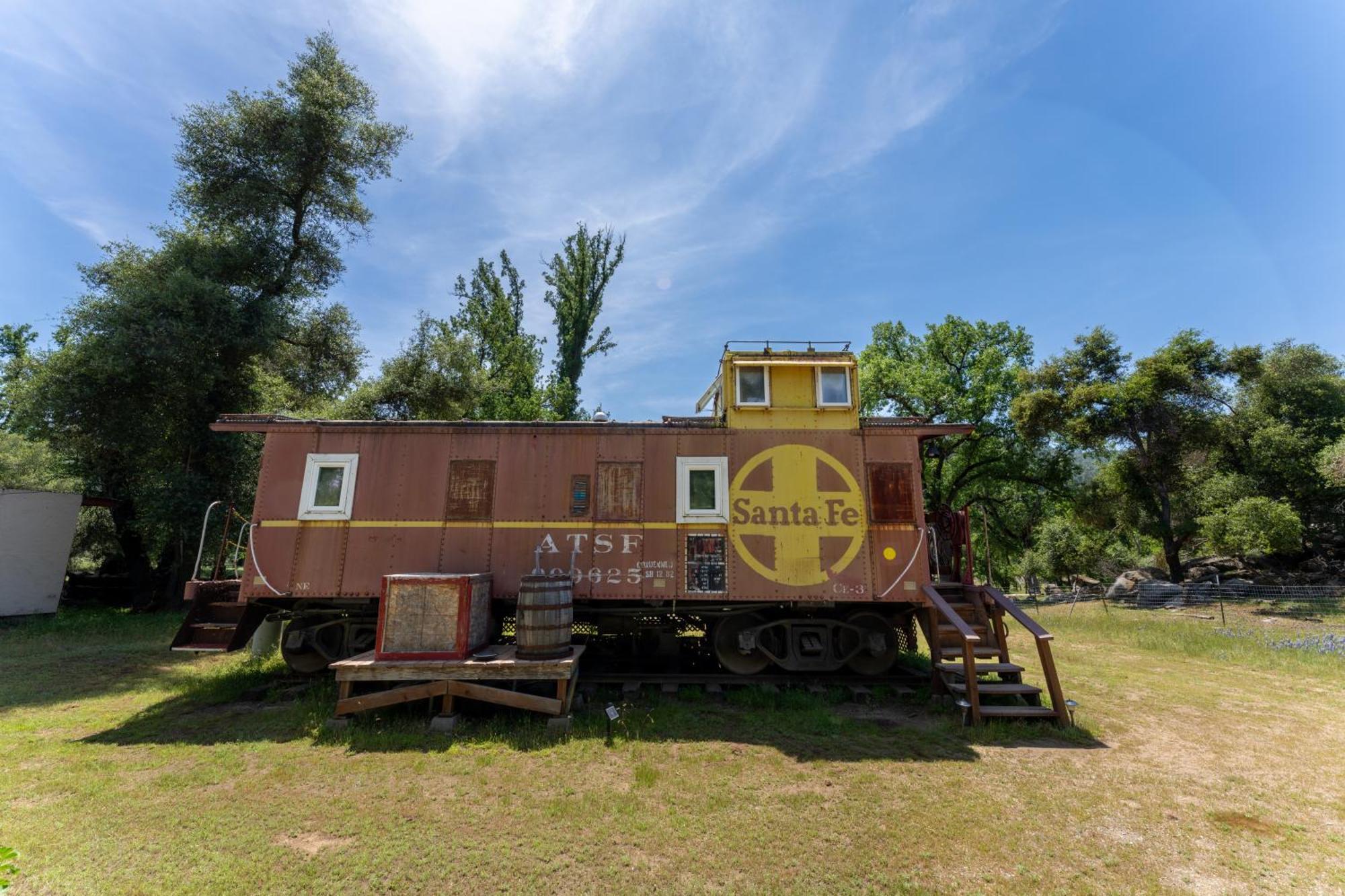 Willa Little Red Caboose Oakhurst Zewnętrze zdjęcie