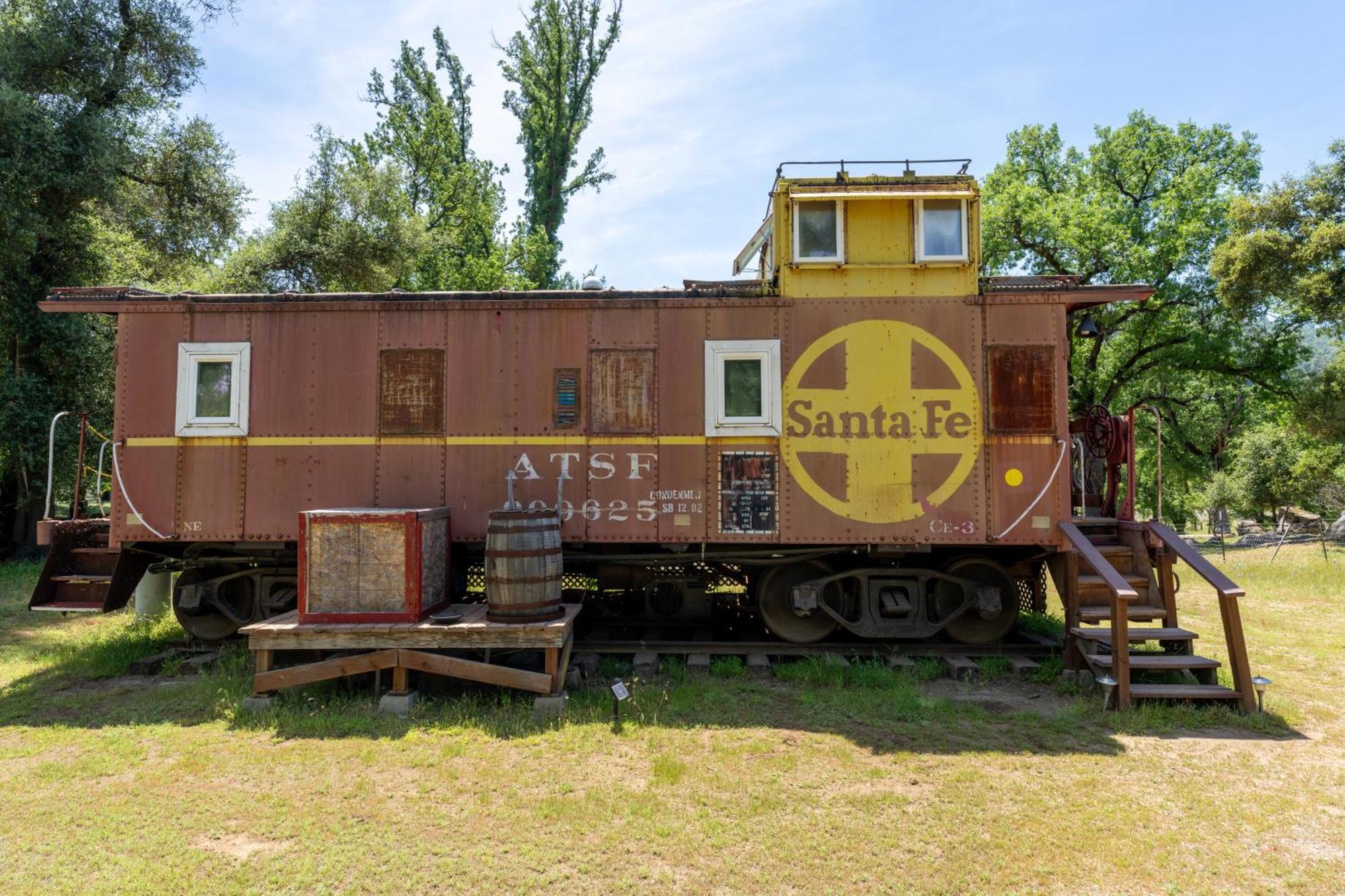 Willa Little Red Caboose Oakhurst Zewnętrze zdjęcie