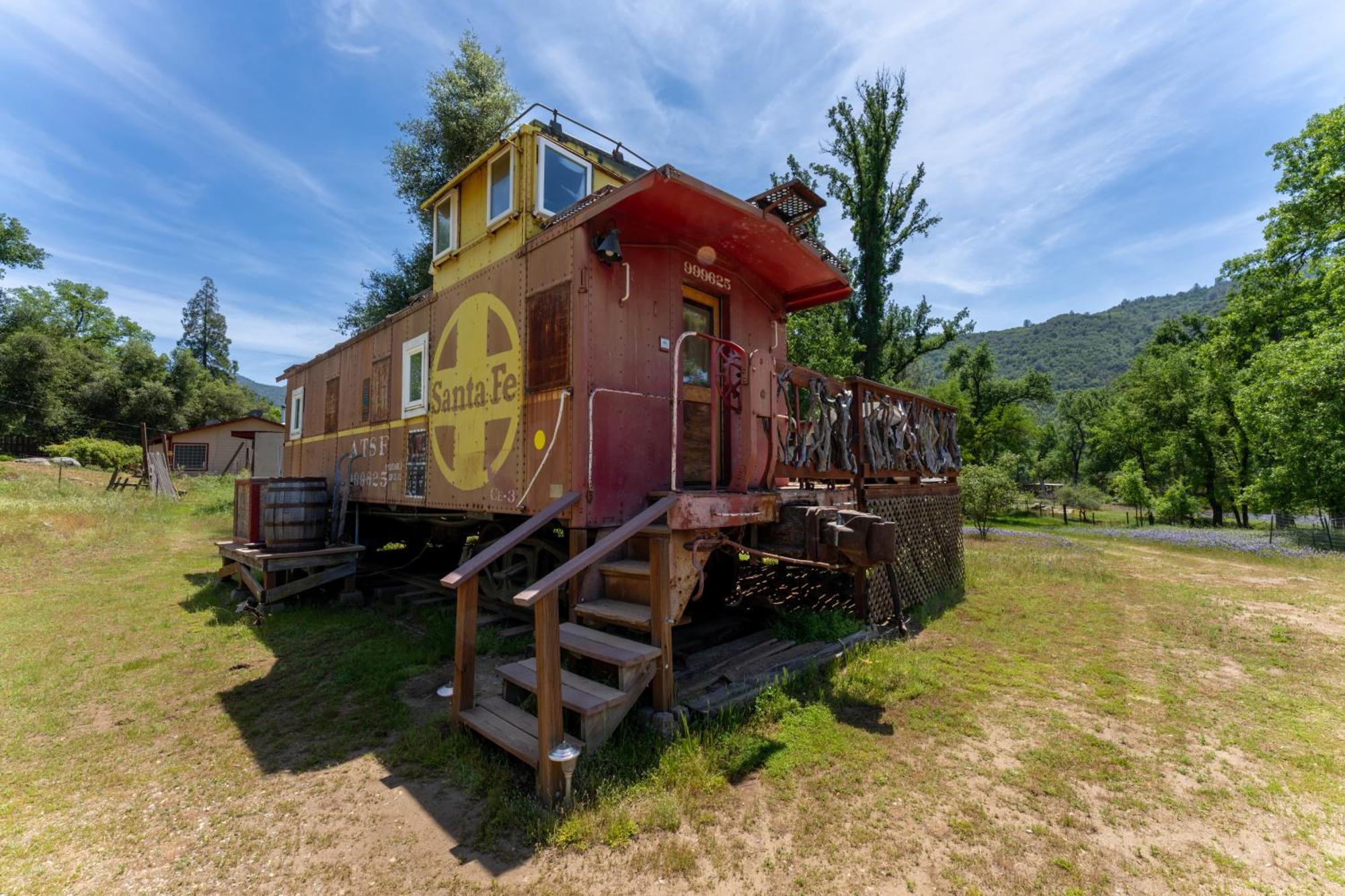 Willa Little Red Caboose Oakhurst Zewnętrze zdjęcie